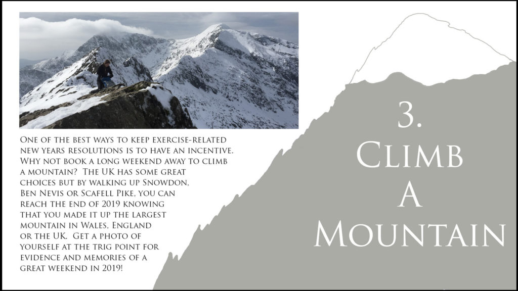 Climb a Mountain in 2019