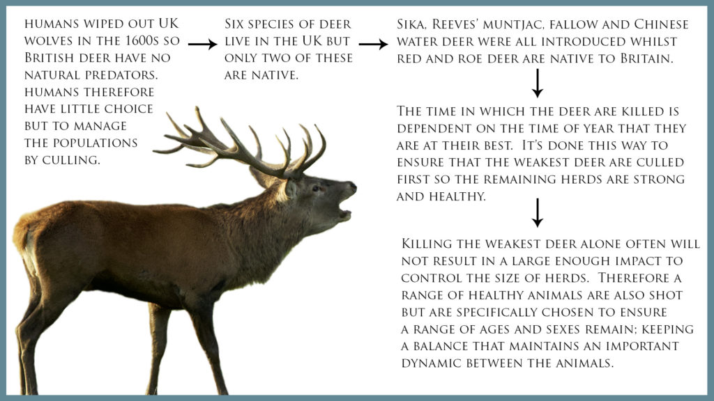 Reasons for the culling of deer