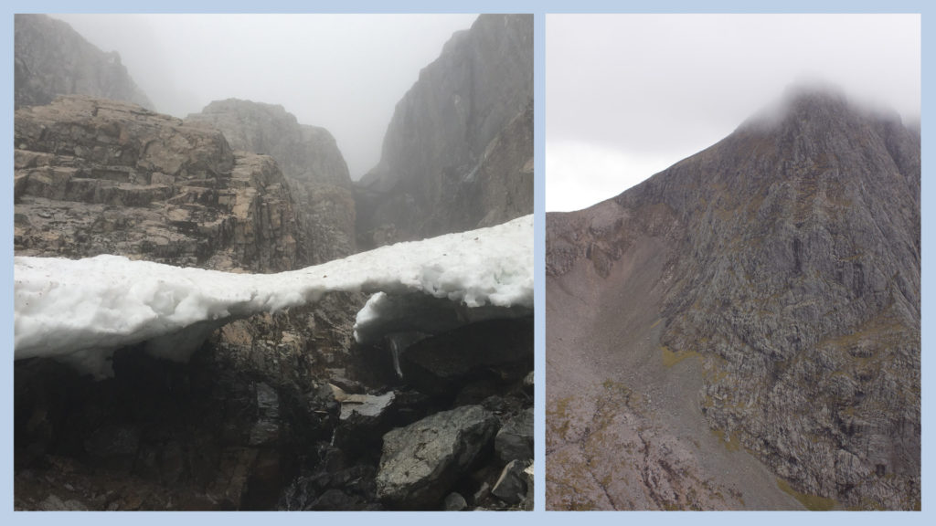 Ledge Route, Ben Nevis and the North face. 