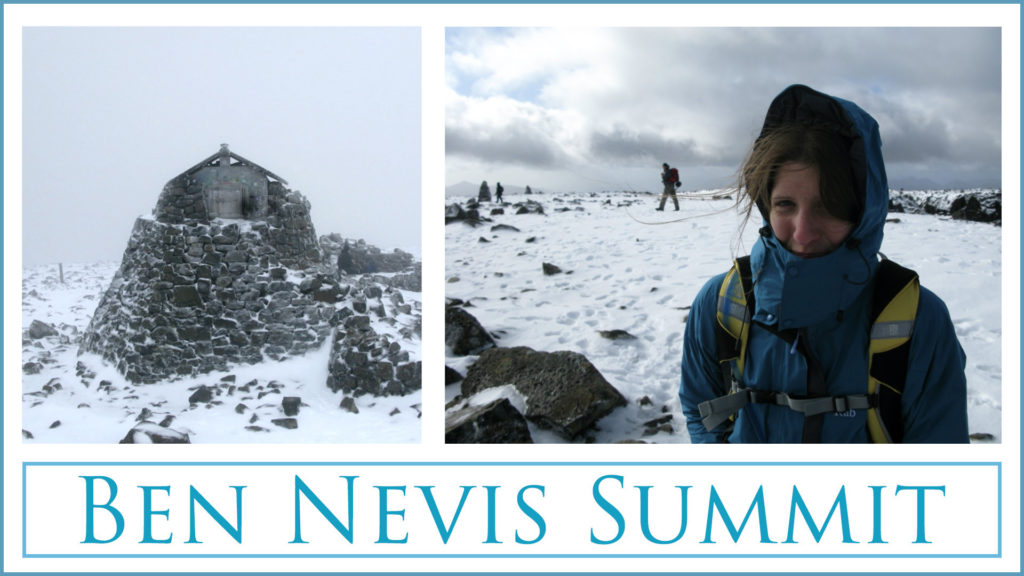 Ben Nevis Summit. 